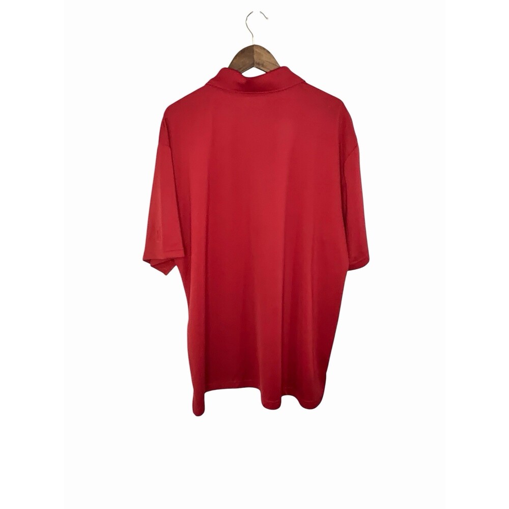PGA Tour Official Licensed Airflux Polo Golf Shirt Men Sz XL Red Short Sleeve - Picture 3 of 5